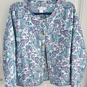 Vibrant Paisley Blazer - Multicolor